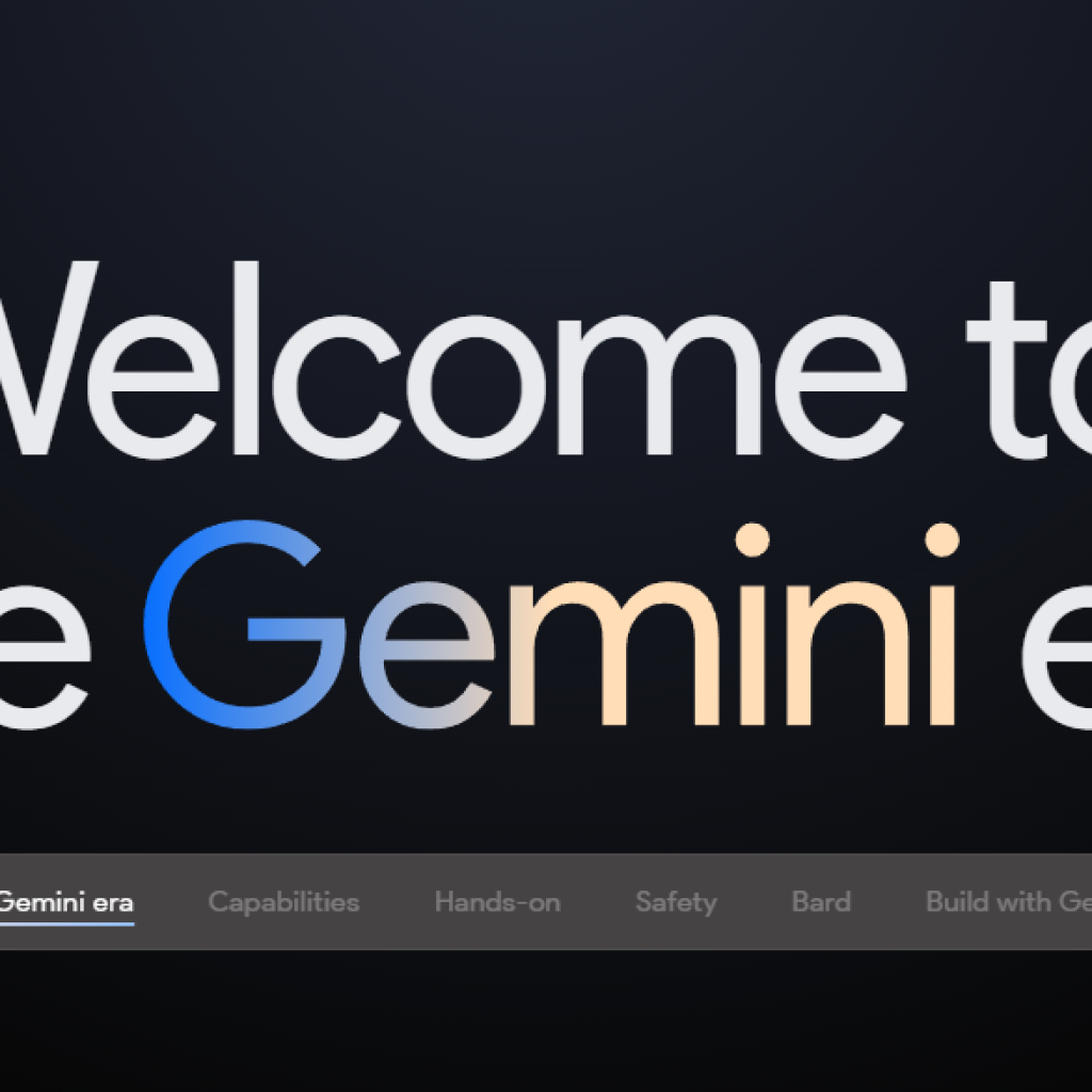 Gemini AI generatif baru milik Google yang multimodal. Foto: Tangkapan layar Google DeepMind