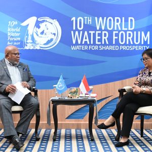 Menlu RI Bahas Isu Palestina dengan Presiden Majelis PBB di Sela-Sela WWF 2024