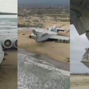 Sejarah Pesawat Rusia Sisa Perang Dingin Amerika-Soviet yang ‘Terbuang’ di Laut Kaspia