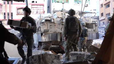 Rumah sakit Al-Shifa kembali dibombardir oleh Israel. Foto: X.com/QudsNen