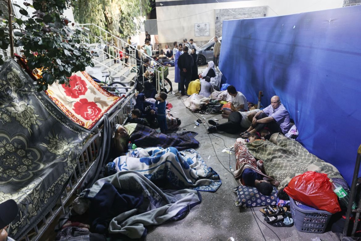 Israel masih bersikeras rumah sakit Al-Shifa dijadikan markas Hamas, meski Hamas telah membantah. Foto: X.com/QudsNen