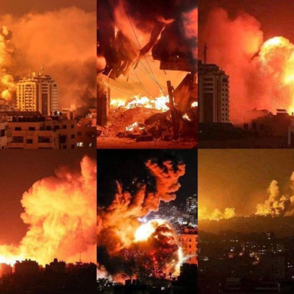 Layanan telepon dan internet di Gaza terputus, warga gunakan pengeras suara masjid untuk berkomunikasi. Foto: Instagram.com/imamomarsuleiman
