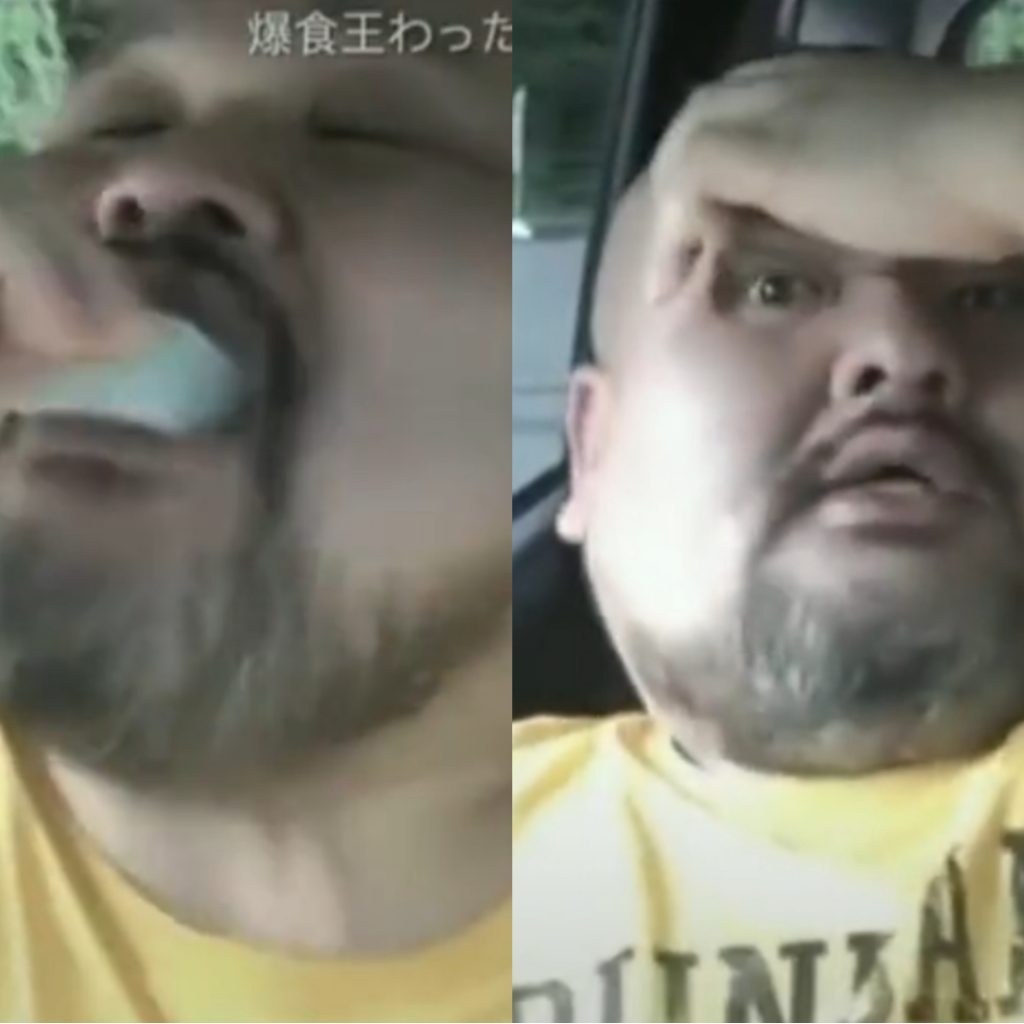Sebuah video memperlihatkan laki-laki yang sedang mengalami brain freeze. (Foto: Tangkapan layar video akun @tanyarlfes)
