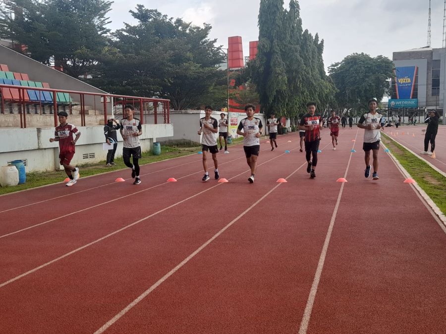 Proses tes berkala atlet tahap akhir atlet Program Semarang Emas (PSE) KONI Kota Semarang. Foto: Dok. Humas KONI Semarang