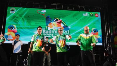 Specta Badminton Jateng Open 2024 resmi dibuka. Foto: Istimewa