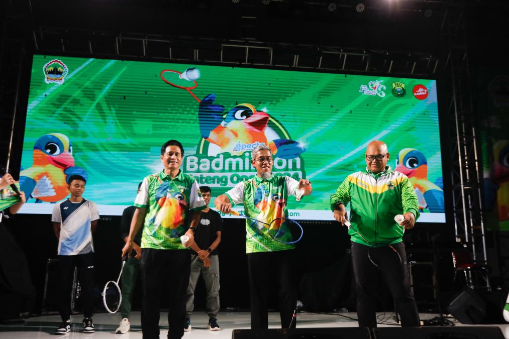 Specta Badminton Jateng Open 2024 resmi dibuka. Foto: Istimewa