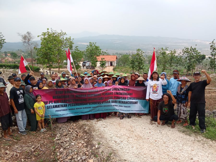 Bancakan Tampa Seren Usir Hama di Pegunungan Kendeng Utara. Foto: Dok. Lilik Yuliantoro