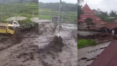 KSB Agam: 256 Warga Terdampak Aliran Banjir Lahar Dingin Gunung Marapi