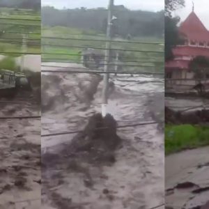 Curah Hujan Tinggi Sebabkan Banjir Lahar Dingin di Kabupaten Agam, Warga Dievakuasi