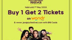 TUTURPEDIA - Promo BNI Java Jazz Festival 2025: Tiket Buy 1 Get 2, Diskon 30%, dan Cicilan 0%