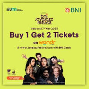 Promo BNI Java Jazz Festival 2025: Tiket Buy 1 Get 2, Diskon 30%, dan Cicilan 0%
