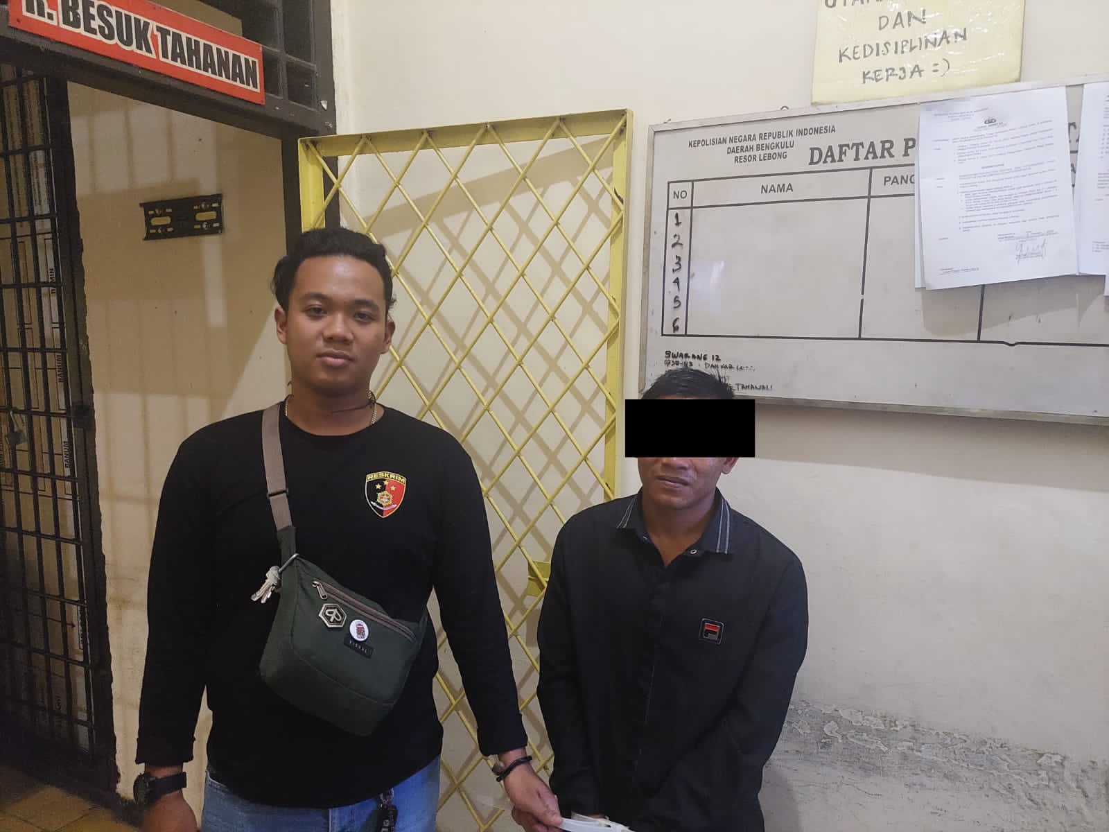 Pria di Lebong melakukan pencabulan terhadap wanita lansia. Foto: Istimewa