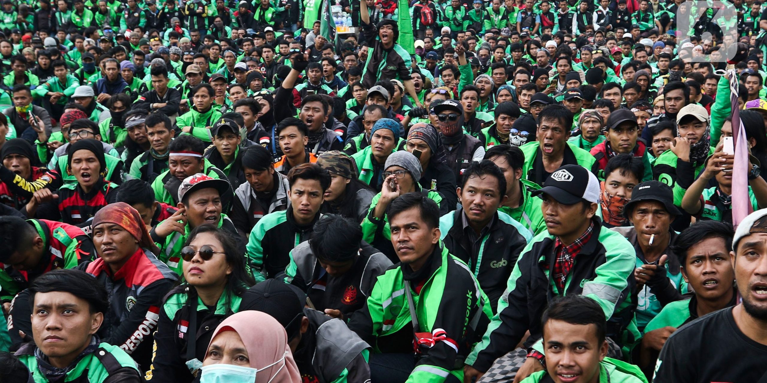 TUTURPEDIA - Hari Ini! Ojol Demo Besar-besaran di Jakarta, Berikut 7 Tuntutannya