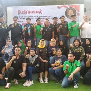 Iswar Aminuddin Didukung Ratusan Anggota Tentara Pelajar untuk Maju di Pilwakot Semarang