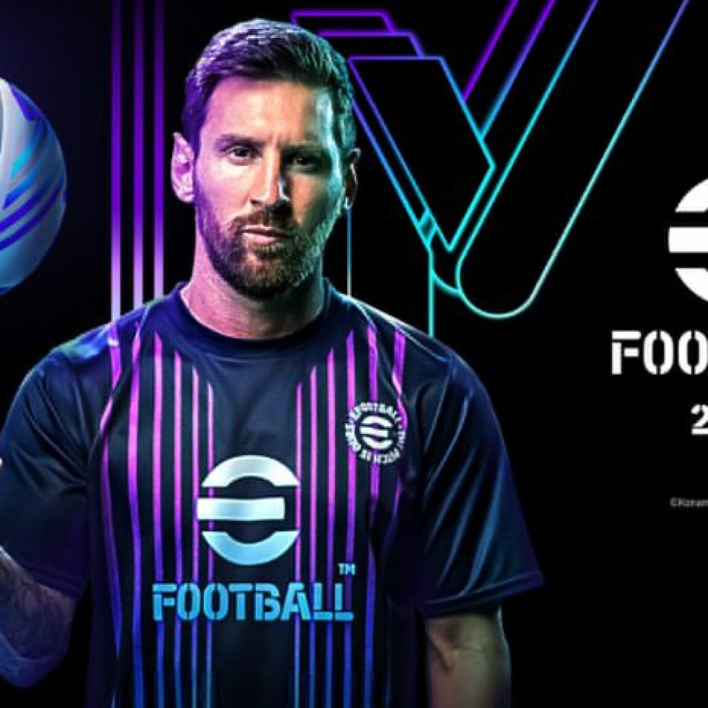 Telah rilis video game eFootball 2024 dengan Lionel Messi sebagai ikon sampulnya. FOTO: X @play_eFottball