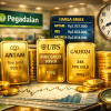 Harga Emas Antam, UBS, dan Galeri24 di Pegadaian Stabil Hari Ini, Simak Rinciannya
