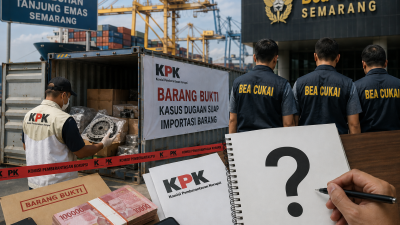 KPK Periksa 3 Pegawai Bea Cukai Semarang Terkait Kasus Suap Importasi, Kontainer Sparepart Ikut Disita
