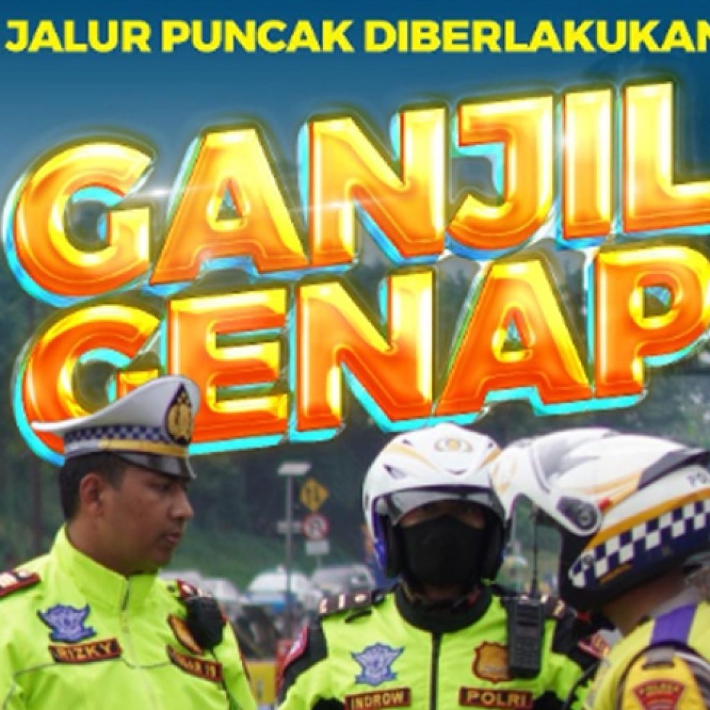 Jelang Libur Panjang Waisak, Ganjil Genap dan One Way akan Diberlakukan di Puncak