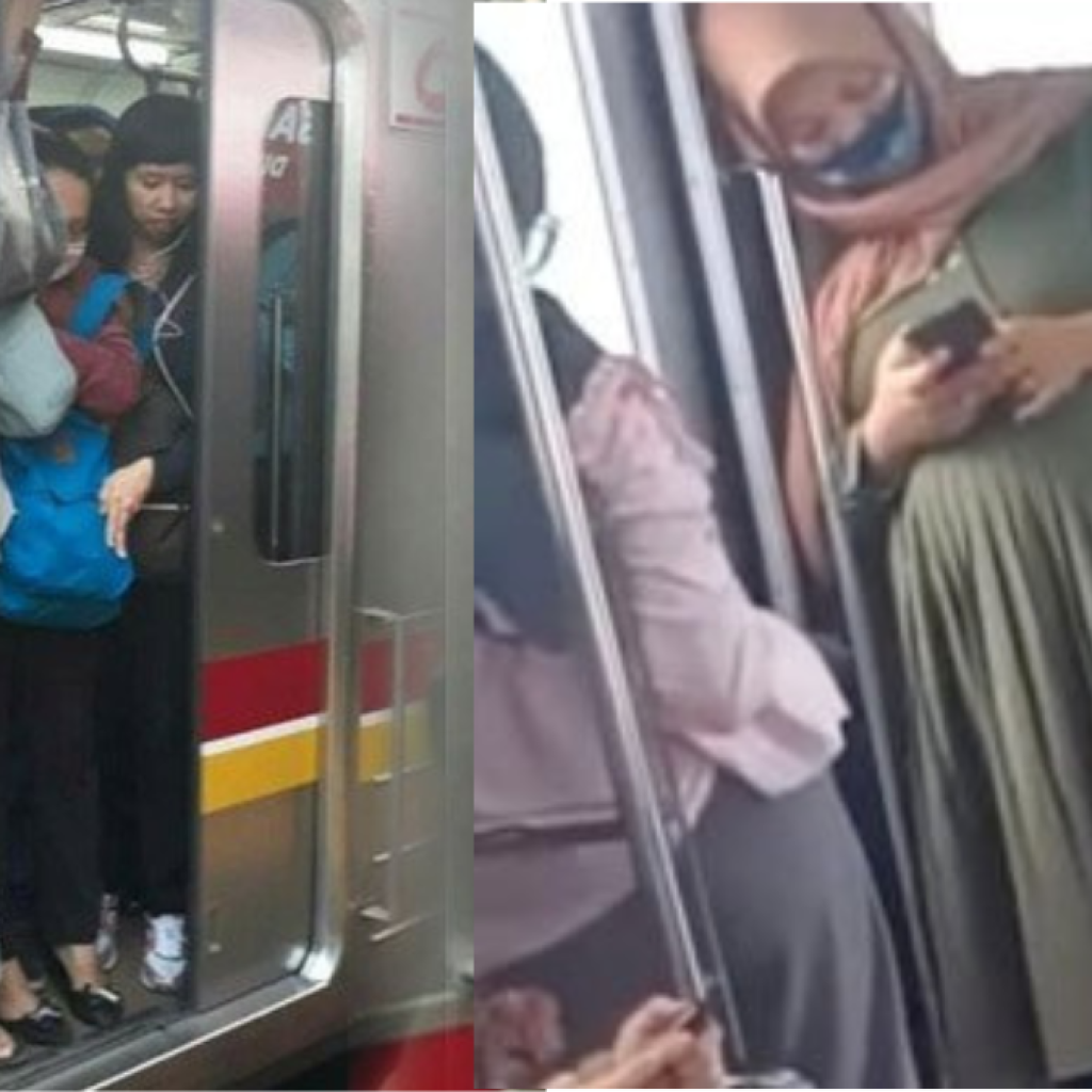 Viral Potret Ibu Hamil Naik Angkutan Umum Usai Budi Arie Maklumi Kaesang Gunakan Jet Pribadi Lantaran Erina Hamil Besar