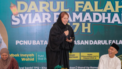 PCNU Batang Gelar Darul Falah Syiar Ramadhan Bersama Ning Inayah Wahid 3 TUTURPEDIA - PCNU Batang Gelar Darul Falah Syiar Ramadhan Bersama Ning Inayah Wahid