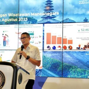 Jumlah Wisatawan Mancanegara Capai Target, Sandiaga Uno: Kebangkitan Pariwisata dan Ekonomi Kreatif Mulai Terasa