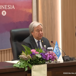 Sekjen PBB Puji Semboyan Bhinneka Tunggal Ika dalam KTT ke-43 ASEAN