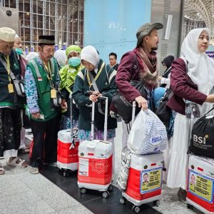 SUB 88 Jadi Kloter Terakhir Jemaah Haji yang Tiba di Indonesia