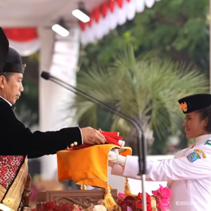 Momen Unik Saat Upacara 17 Agustus Perayaan HUT ke 78 RI