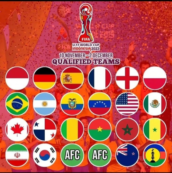 Inilah jadwal lengkap pertandingan timnas Indonesia di Piala Dunia U-17. Foto; PMJNews