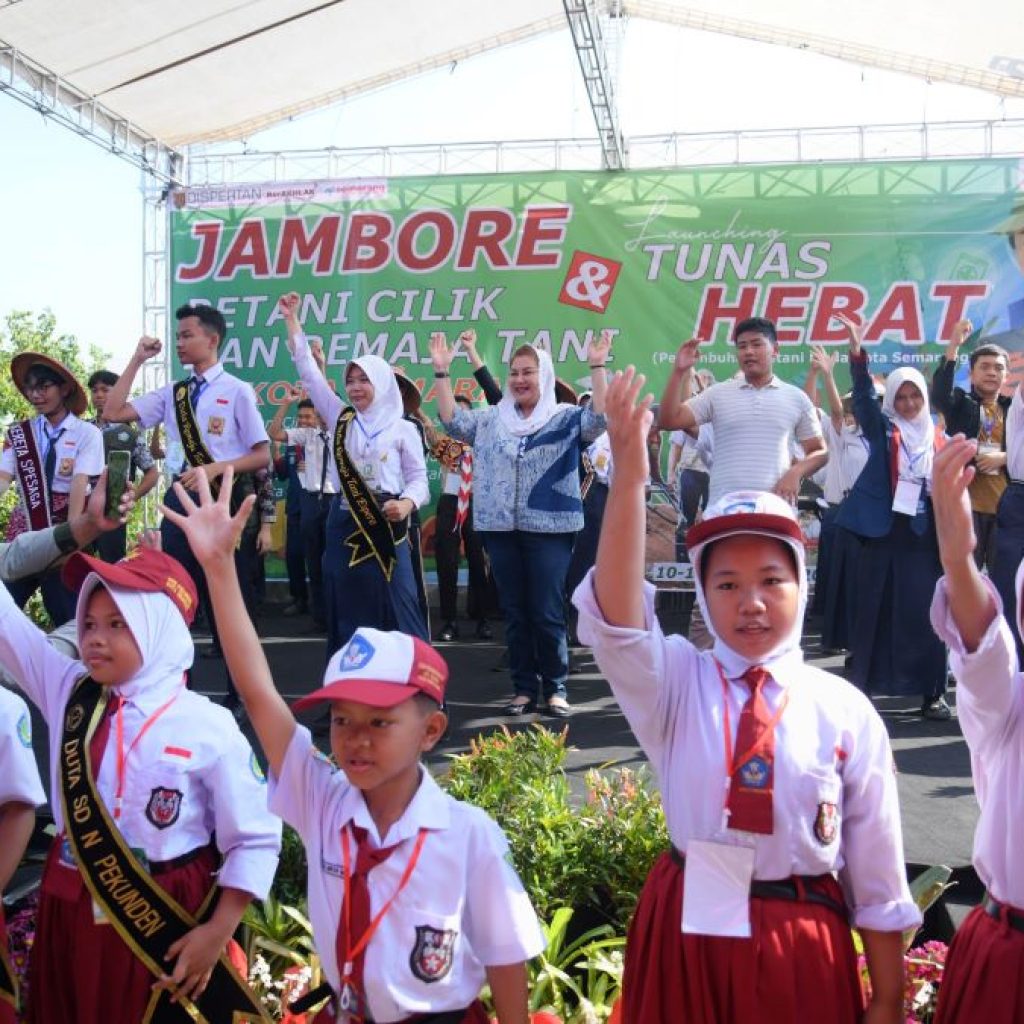 TUTURPEDIA - Pemkot Semarang Adakan Jambore Petani Cilik, Kenalkan Pertanian Modern untuk Generasi Muda