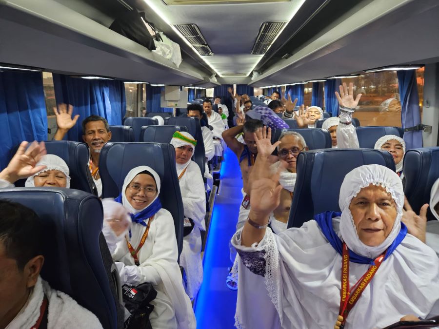 Keberangkatan jemaah calon haji gelombang kedua dimulai hari ini. Foto: Laman Kemenag RI