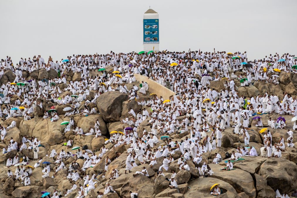Hari ini jemaah jalani puncak ibadah haji dan wukuf di Arafah. Foto: x.com/HaramainInfo
