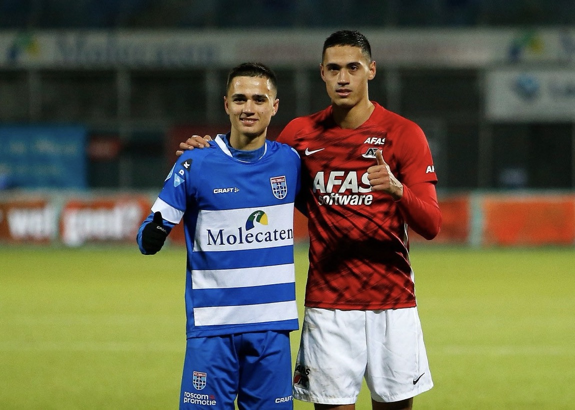 Kakak adik pesepak bola yang membela timnas dengan negara berbeda. Foto: x.com/AnthonyKyaw