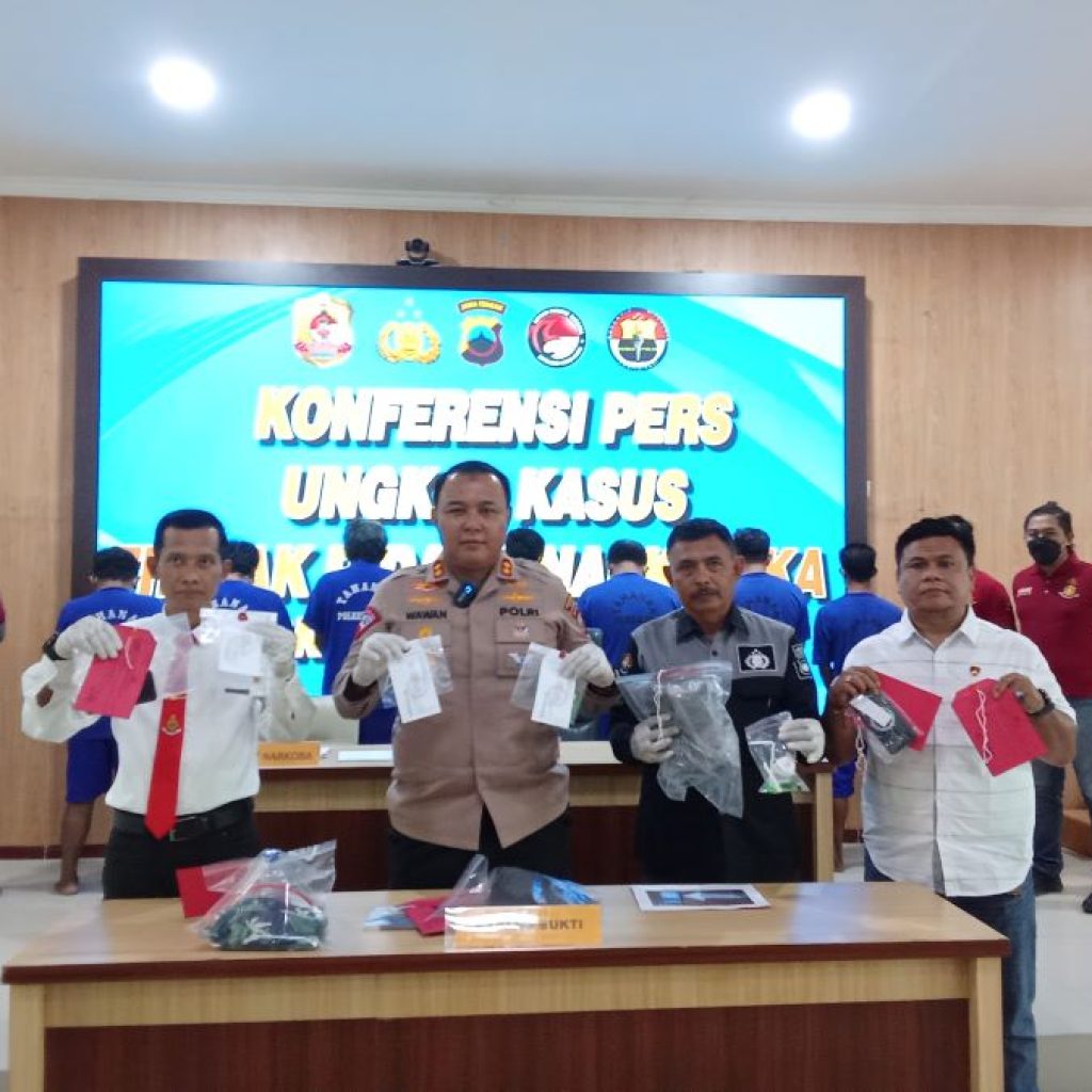 Perangi Narkoba, Polres Blora Bekuk 7 Pelaku Penyalahgunaan Narkotika 