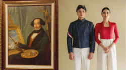 Kostum Defile Indonesia dalam pembukaan Olimpiade Paris 2024 terinspirasi oleh Raden Saleh. Foto: instagram.com/timindonesiaofficial