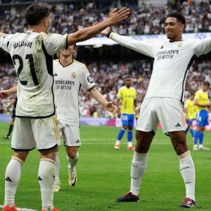 Kalahkan Cadiz dengan Skor Telak, Real Madrid Kunci Gelar La Liga 2023/2024
