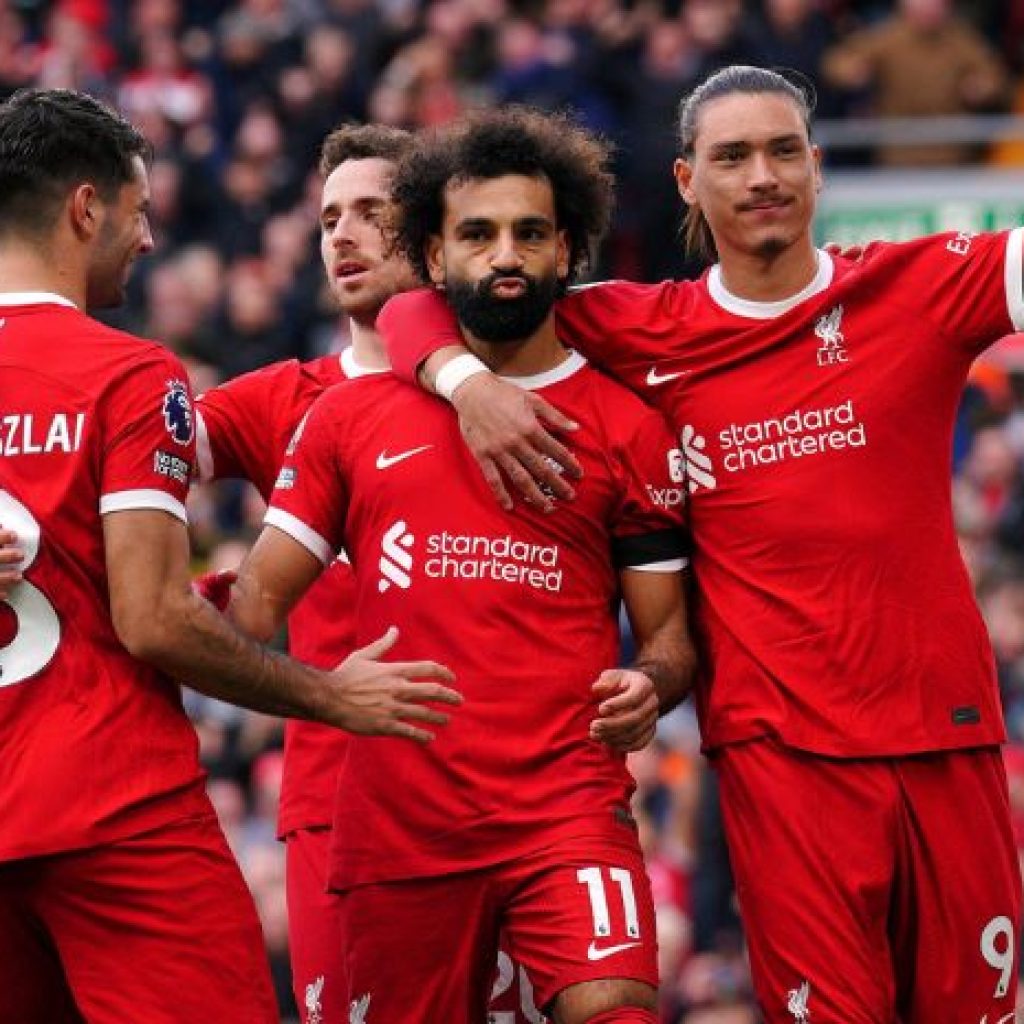 Derby Merseyside berakhir dengan kemenangan Liverpool. FOTO: X.com/BetaKopites