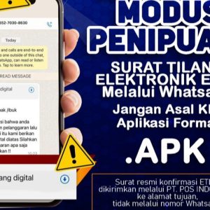 Waspada Modus Penipuan ETLE dengan APK di WhatsApp, Begini Contoh Surat Tilang Resmi  