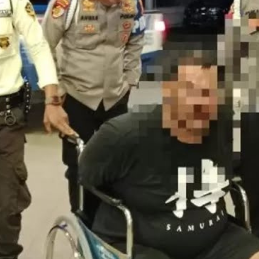 Oknum polisi yang menghabisi nyawa ibu kandungnya di Bogor berhasil ditangkap. Foto: x.com/satria_gigin