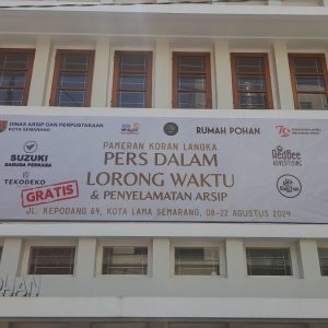 Menilik Pameran Koran Kuno di Kota Lama Semarang