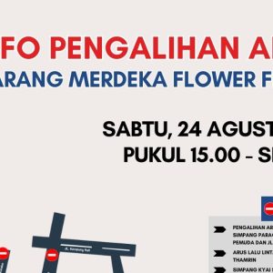 Sejumlah Jalan di Semarang Dialihkan untuk Meriahkan Merdeka Flower Festival, Berikut Rutenya