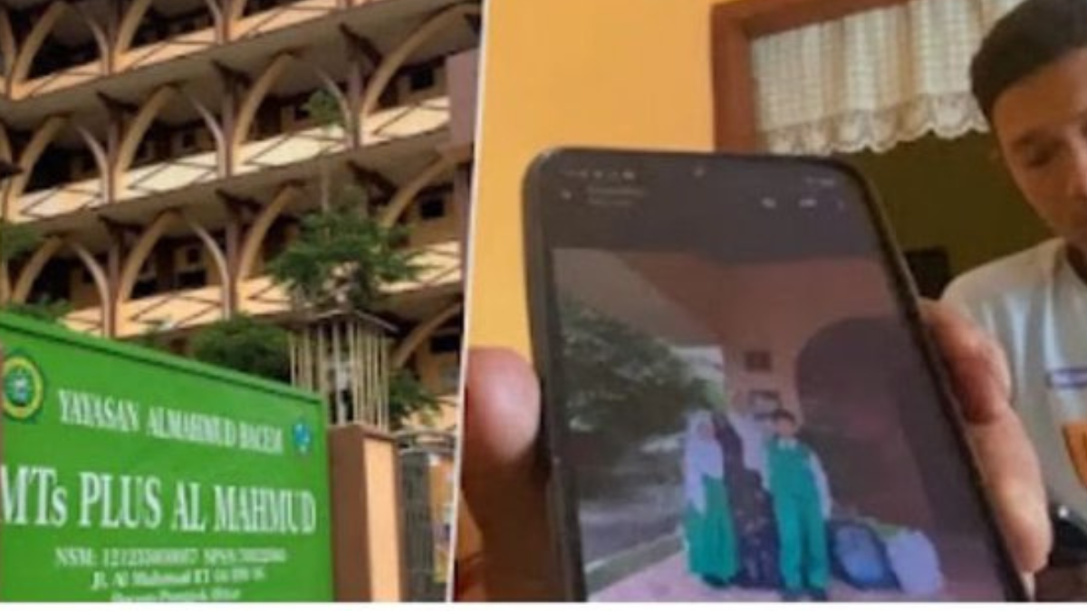 Pondok Pesantren santri yang tewas usai dilempar kayu berpaku di Ponggok, Bliar. Foto: x.com/kegblgnunfaedh