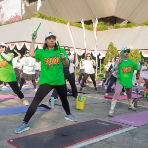 400 Peserta Ikuti Immoderma FunPound, Jadi Pound Fit Terbesar di Jawa Tengah