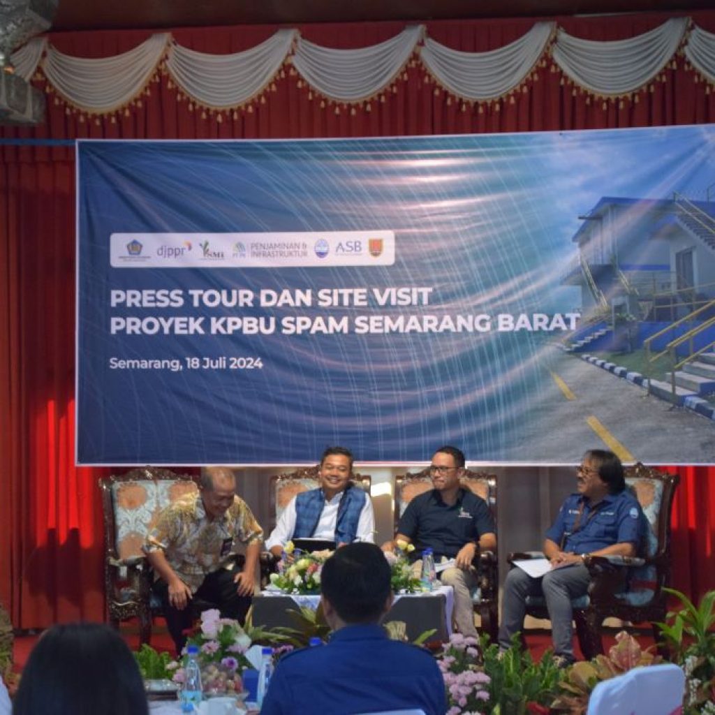 SPAM Semarang Barat Jadi Salah Satu Skema untuk Percepat Pembangunan Infrastruktur Lewat KPBU