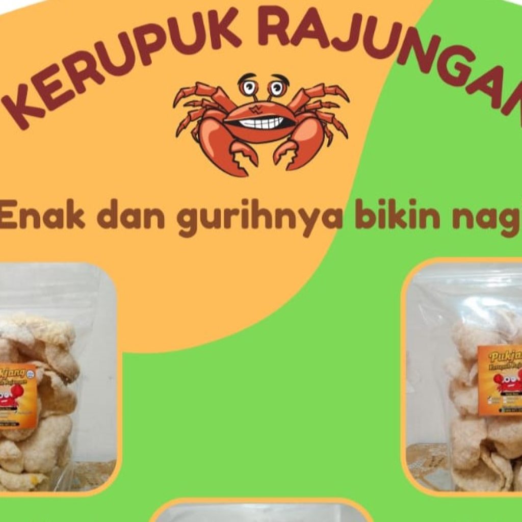 Pukjang, kerupuk rajungan dari Yani's Kitchen. Foto: Pukjang
