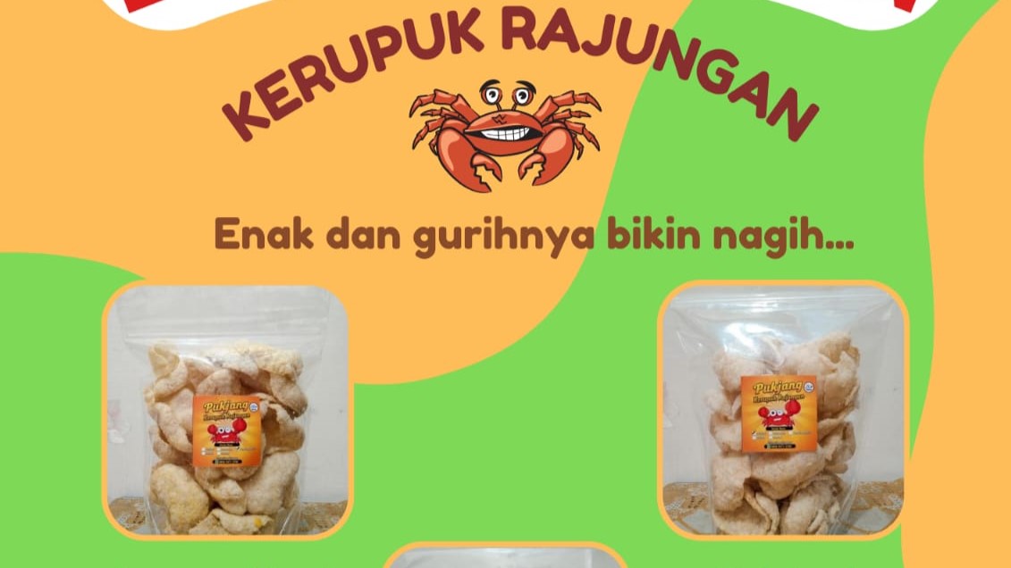 Pukjang, kerupuk rajungan dari Yani's Kitchen. Foto: Pukjang