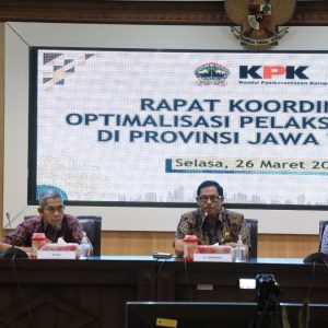 Dapat Nilai Integritas Tinggi dari KPK, Pj Gubernur Jateng Tetap Minta Tingkatkan Pelayanan Publik