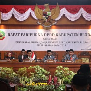 Mustopa Ajak 45 Anggota DPRD Kabupaten Blora Periode 2024-2029 Menjalankan Amanat Rakyat 