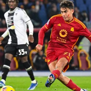 Kalahkan Udinese 3-1, AS Roma Melejit ke Lima Besar Serie A