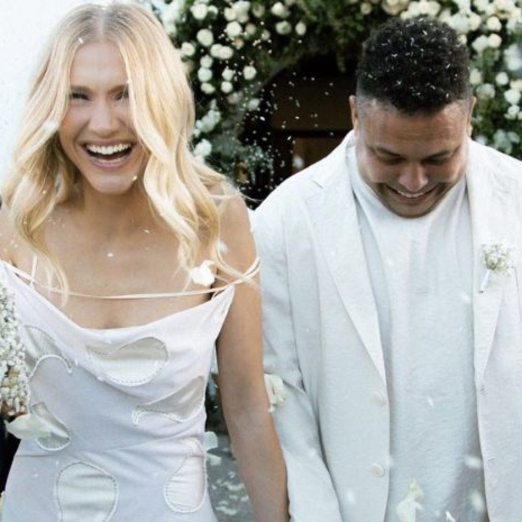 Ronaldo menikahi Celina Locks. FOTO: Instagram.com/celinalocks